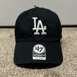 Los Angeles Dodgers 47 Brand Clean Up Strapback Hat